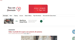 Desktop Screenshot of casacomdecoracao.com.br